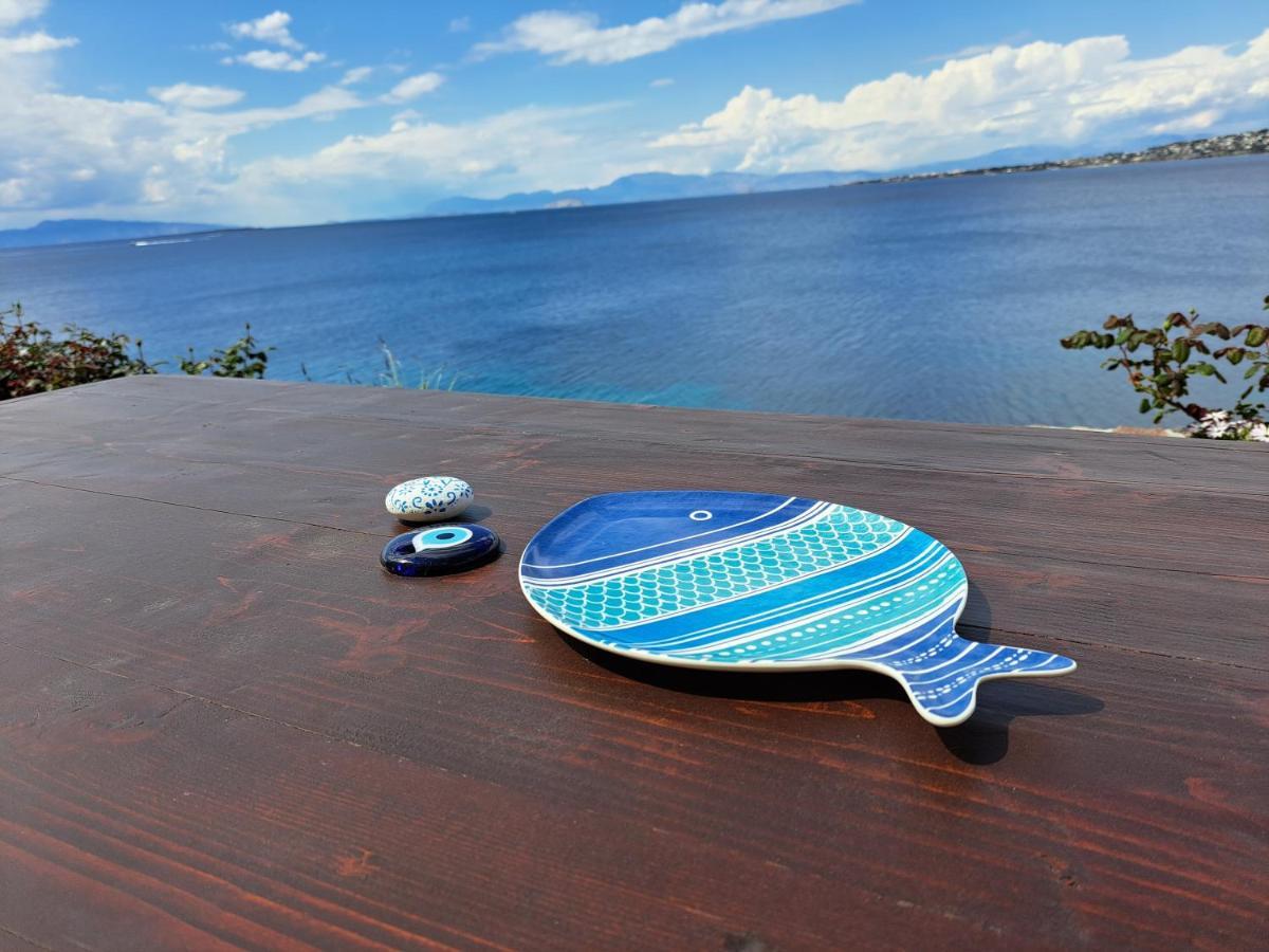 Almyra Seaside Villa เปอร์ดิกา ภายนอก รูปภาพ